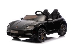 Elektromobilis Porsche Taycan Turbo S, melns