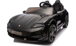 Elektromobilis Porsche Taycan Turbo S, melns