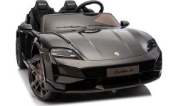 Elektromobilis Porsche Taycan Turbo S, melns