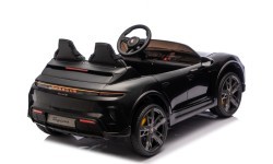Elektromobilis Porsche Taycan Turbo S, melns