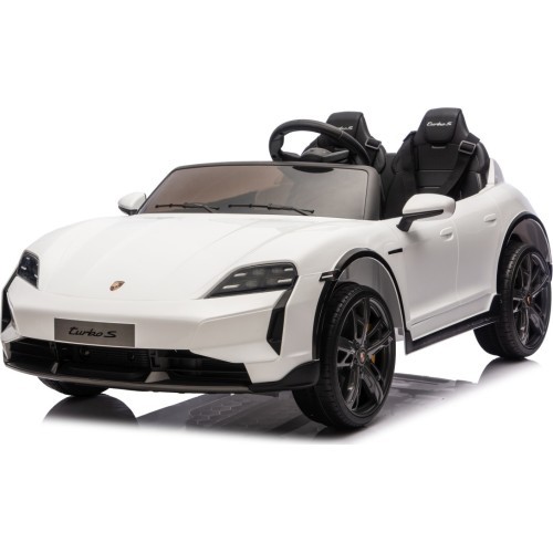 Vehicle Porsche Taycan Turbo S White