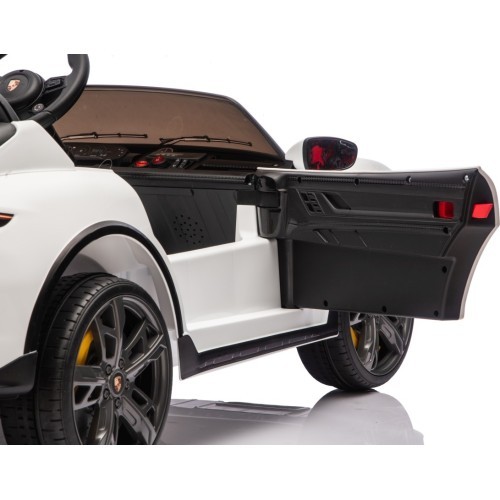 Vehicle Porsche Taycan Turbo S White