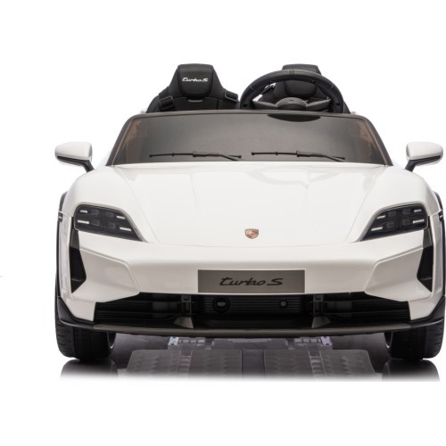 Vehicle Porsche Taycan Turbo S White