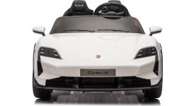 Vehicle Porsche Taycan Turbo S White