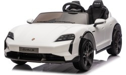 Vehicle Porsche Taycan Turbo S White