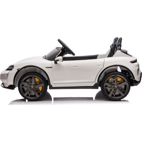 Vehicle Porsche Taycan Turbo S White
