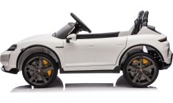 Elektromobilis bērniem Porsche Taycan Turbo S, balts