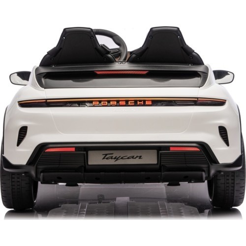 Elektromobilis bērniem Porsche Taycan Turbo S, balts