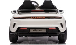 Vehicle Porsche Taycan Turbo S White