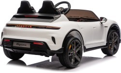 Детский электромобиль Porsche Taycan Turbo S, белый