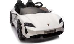 Vehicle Porsche Taycan Turbo S White