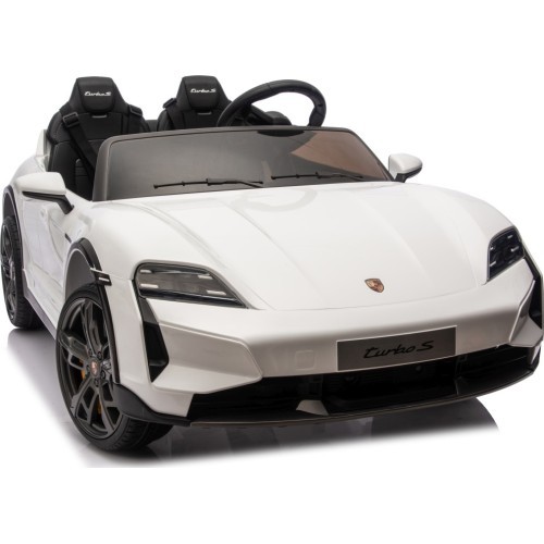 Vehicle Porsche Taycan Turbo S White