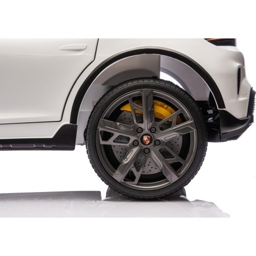 Elektromobilis bērniem Porsche Taycan Turbo S, balts
