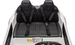 Elektromobilis bērniem Porsche Taycan Turbo S, balts
