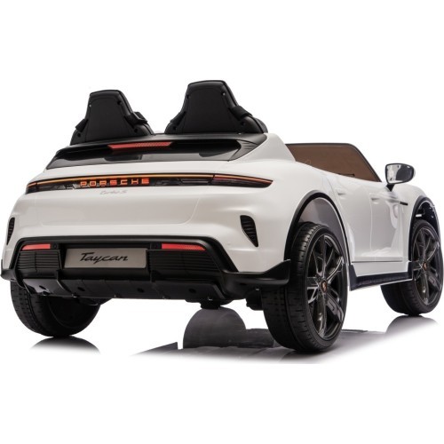 Vehicle Porsche Taycan Turbo S White