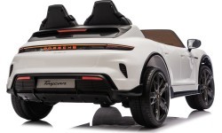 Детский электромобиль Porsche Taycan Turbo S, белый
