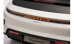 Vehicle Porsche Taycan Turbo S White