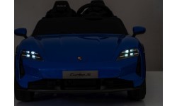 Porsche Taycan Turbo S Blue Vehicle