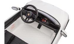 Vehicle Porsche Taycan Turbo S White