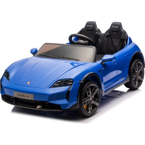 Porsche Taycan Turbo S Blue Vehicle