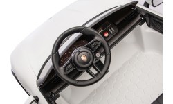 Vehicle Porsche Taycan Turbo S White