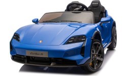 Porsche Taycan Turbo S Blue Vehicle