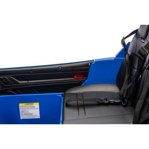 Elektromobilis Porsche Taycan Turbo S zils