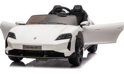 Vehicle Porsche Taycan Turbo S White