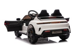 Vehicle Porsche Taycan Turbo S White