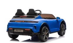 Porsche Taycan Turbo S Blue Vehicle