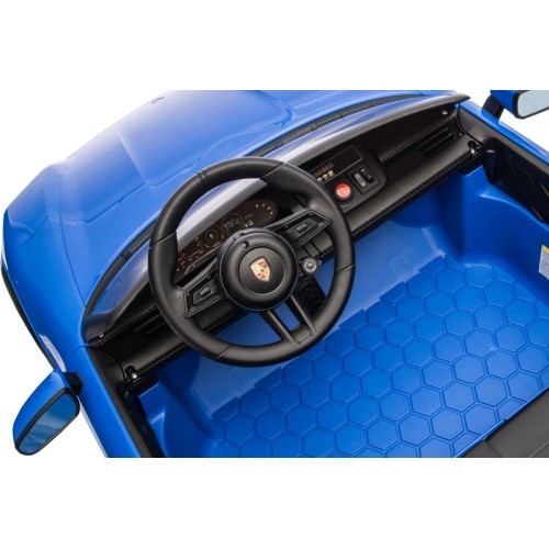 Porsche Taycan Turbo S Blue Vehicle