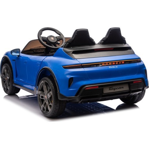 Porsche Taycan Turbo S Blue Vehicle