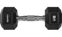Hantele HMS Hex Pro - 6 kg