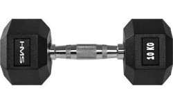 Hantele HMS Hex Pro - 10 kg