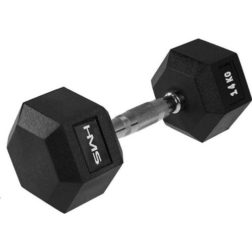Hantele HMS Hex Pro - 14 kg