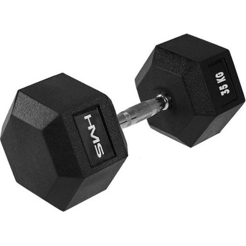 Hantele HMS Hex Pro - 35 kg