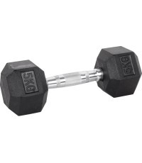 Hex Dumbbell inSPORTline Hexsteel 5 kg