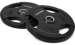 Hastings Rubber Olympic Tri-Grip Plate Set 15 kg