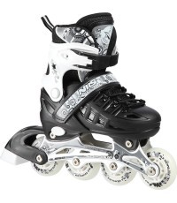 NH10905 4in1 INLINE/ICE-SKATES NILS EXTREME - Black