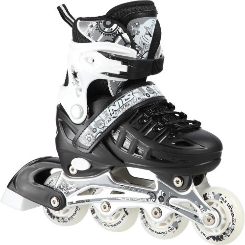 Роликовые и ледовые коньки 4 в 1 NILS EXTREME NH10905 - Чёрный