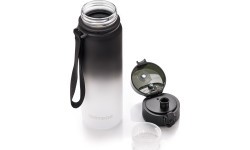 Sports water bottle meteor 500 ml - Black/White