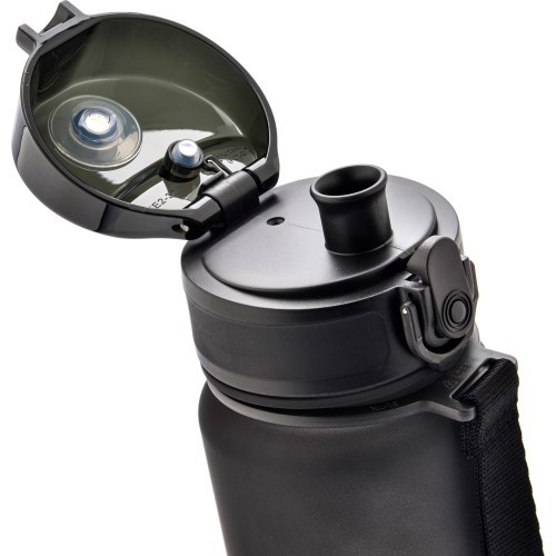 Sports water bottle meteor 500 ml - Black/White
