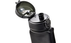Sporta ūdens pudele Meteor, 500 ml - Melns/balts
