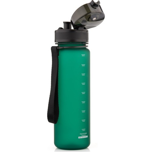 Sporta ūdens pudele Meteor, 500 ml - Smaragdzaļa