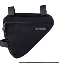 Velosipēda rāmja soma FORCE Classic Bud, melna, 1,3l