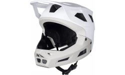 Ķivere FORCE Drop Downhill, izmērs L-XL (58-61 cm), balta/pelēka