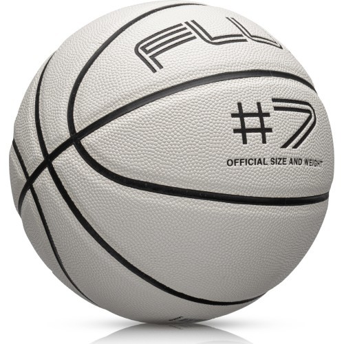 Basketbola bumba Meteor Fluo, 7. izmērs - Balts/neona zaļš