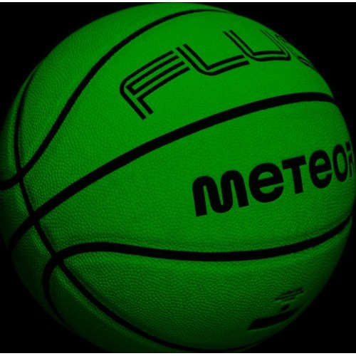 Basketbola bumba Meteor Fluo, 7. izmērs - Balts/neona zaļš