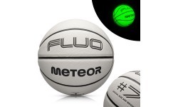 Basketball meteor fluo - White/neon green
