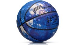 Basketbola bumba Meteor Fluo, 7. izmērs - Balts/zils
